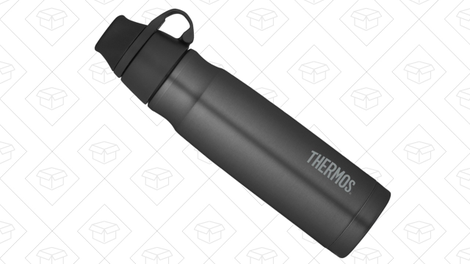 THERMOS Vacuum Insulated Stainless Steel Carbonated Beverage Bottle | $13 | Amazon